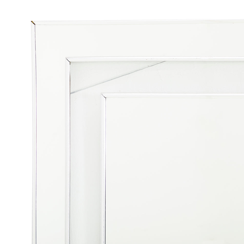 Silver Trim Square Mirror Frame with Mirror