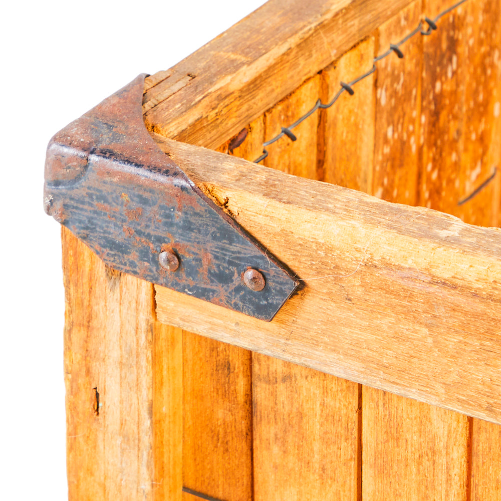 Wood Light Vintage Crate