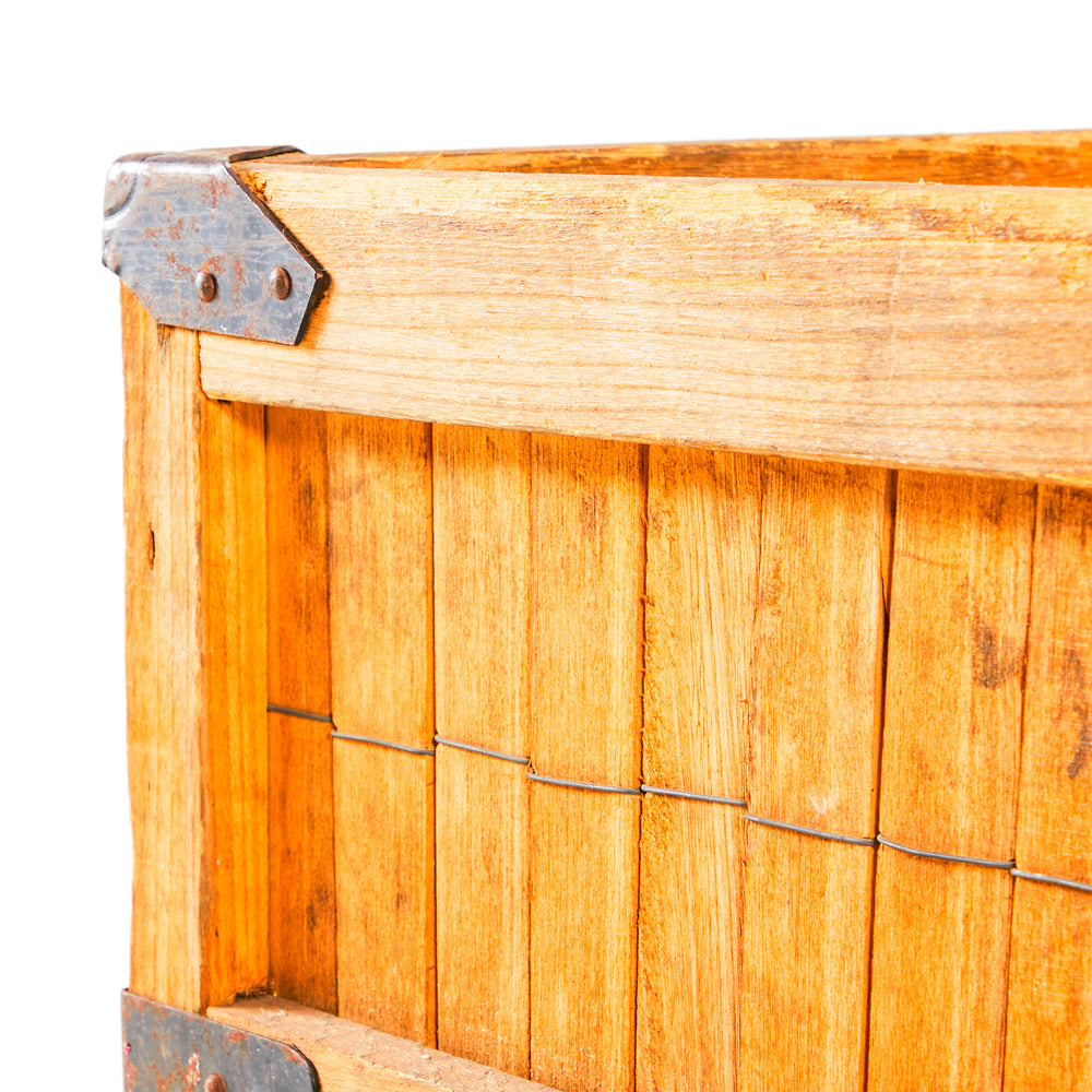Wood Light Vintage Crate