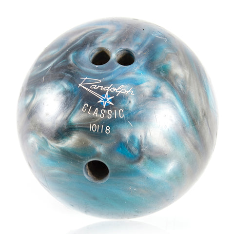 Blue Randolph's Bowling Ball