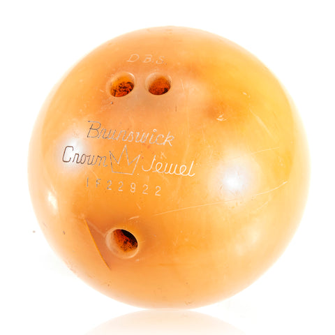 Orange Cream Crown Jewel Bowling Ball