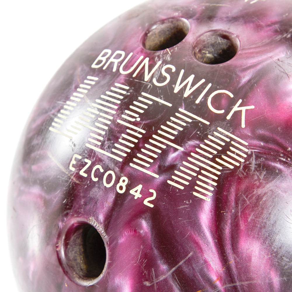 Purple Brunswick Bowling Ball