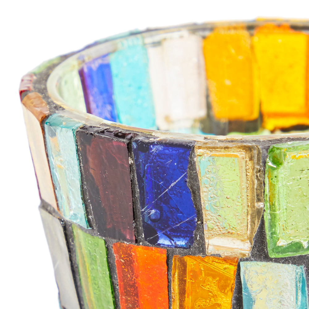Colorful Handmade Stained Glass Cup