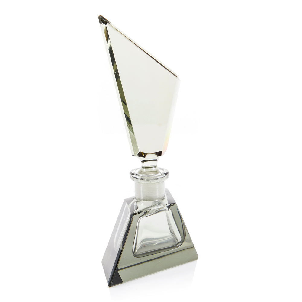Clear Sharp Crystal Perfume Bottle
