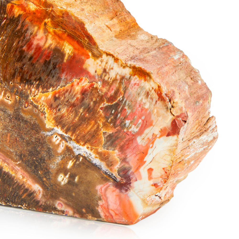 Orange Marbled Stone Book Ends