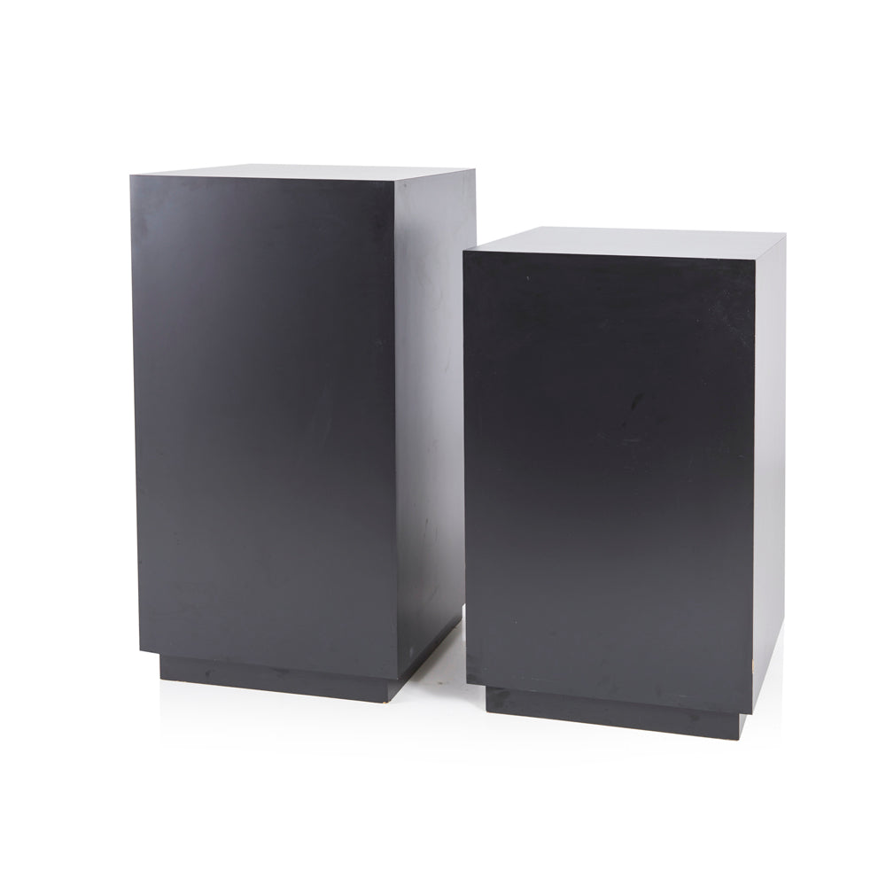 Matte Black Pedestals