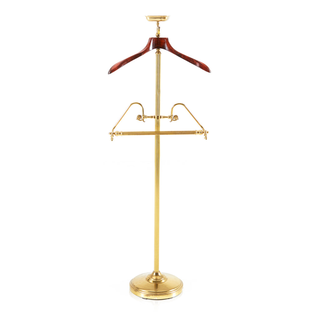 Gold Suit Valet Stand
