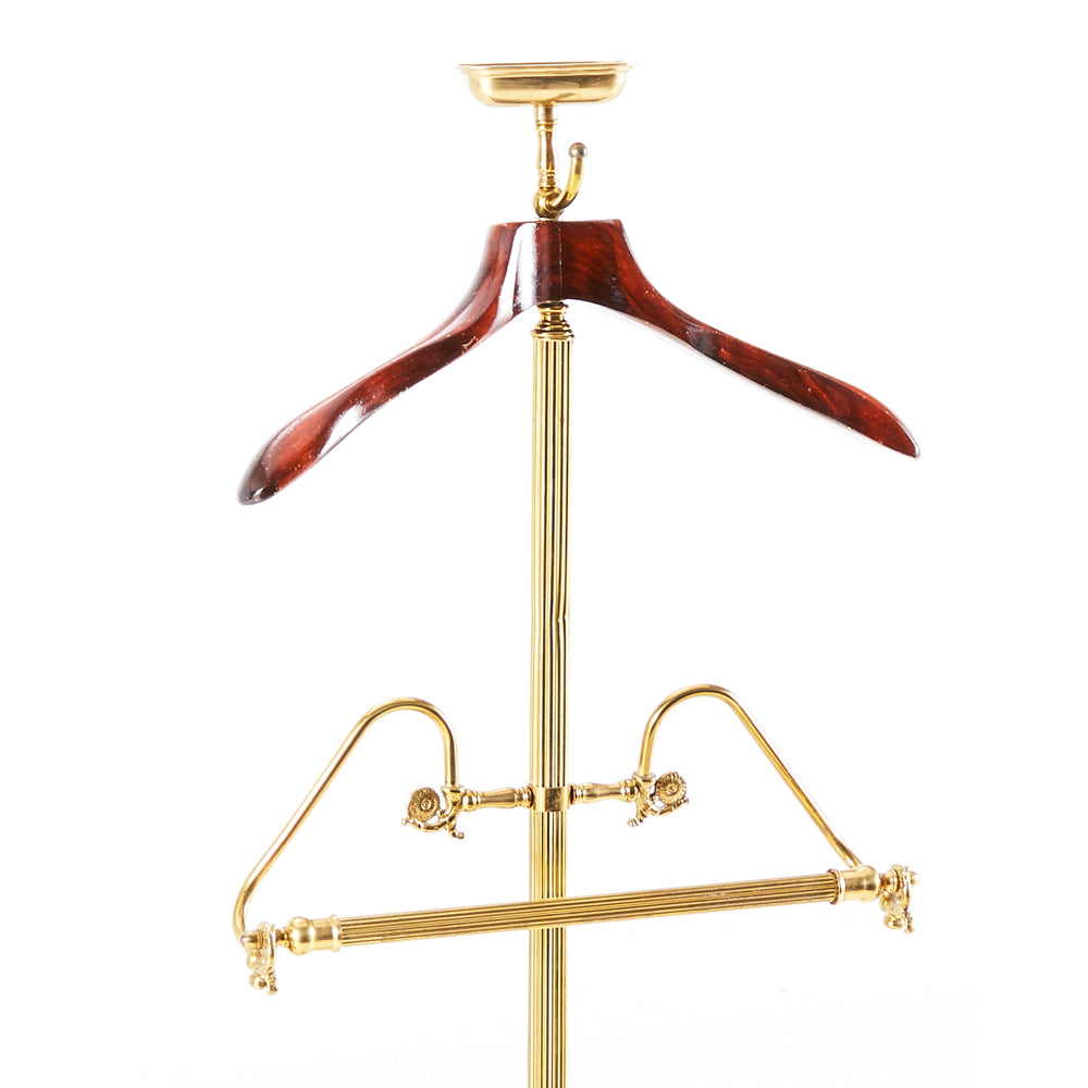 Gold Suit Valet Stand