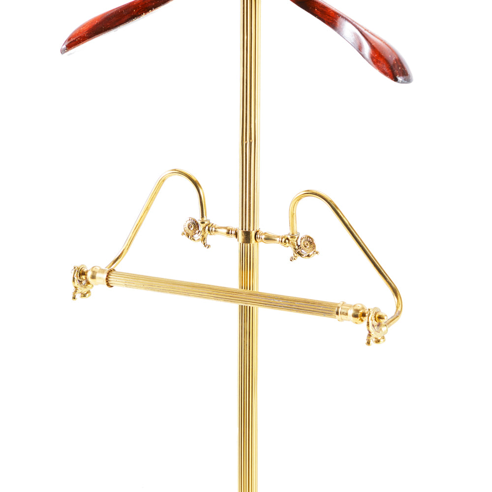 Gold Suit Valet Stand