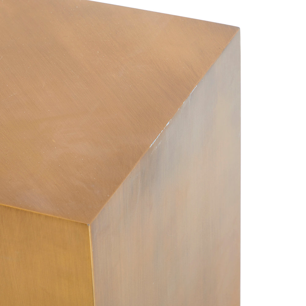 Gold Square Pedestal