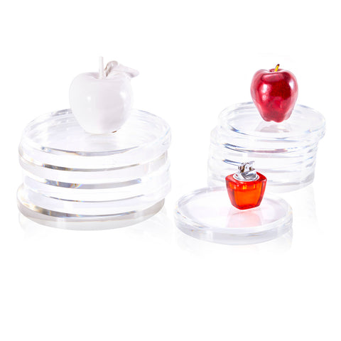 Clear Round Acrylic Display Riser (SMALL)