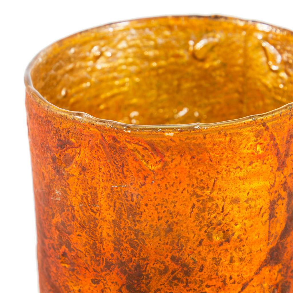 Gold Glass Vase