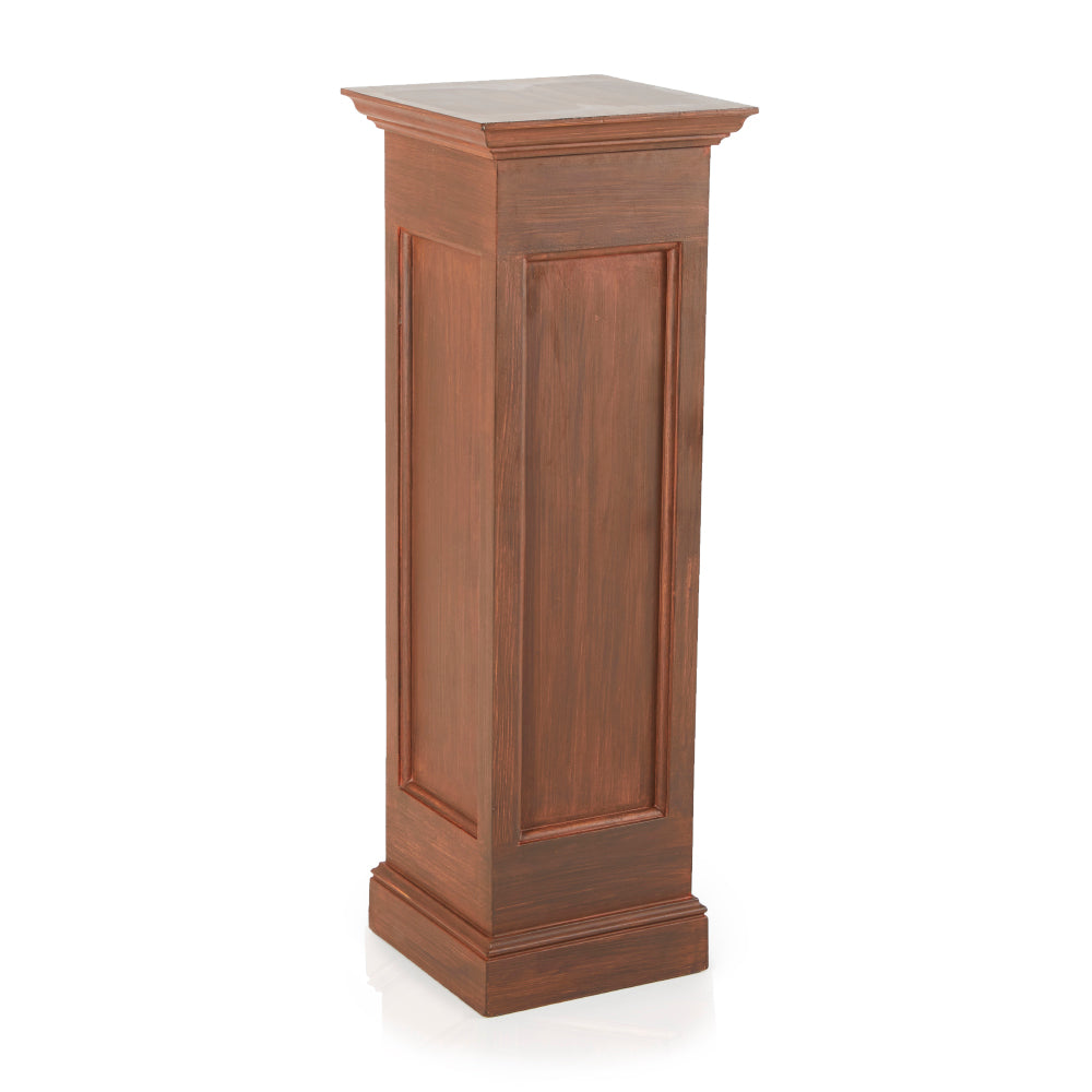 Tall Wood Pedestal