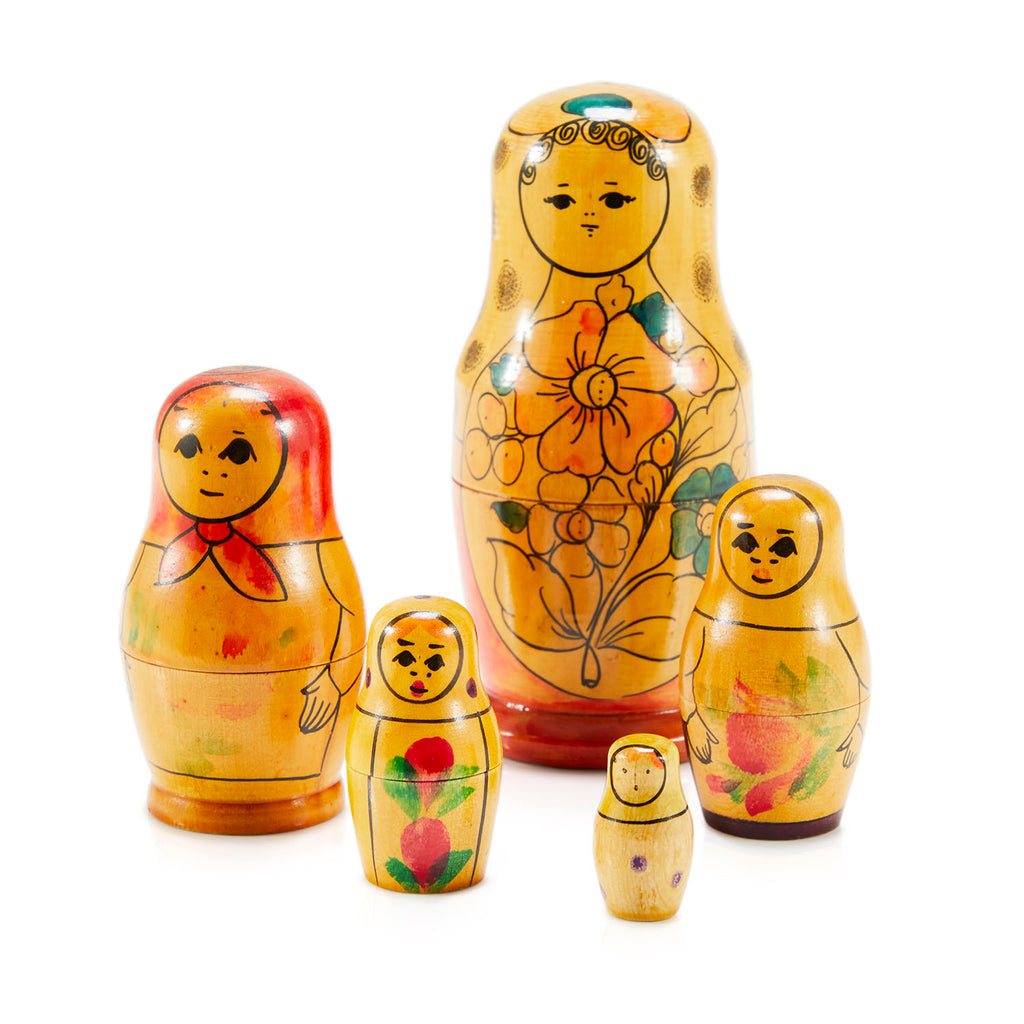 Brown Russian Nesting Dolls