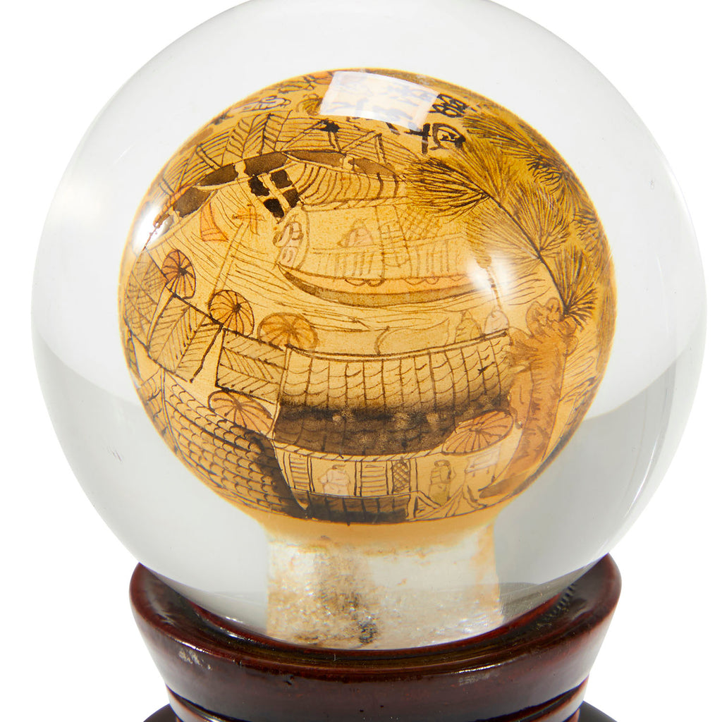 Glass Table Globe