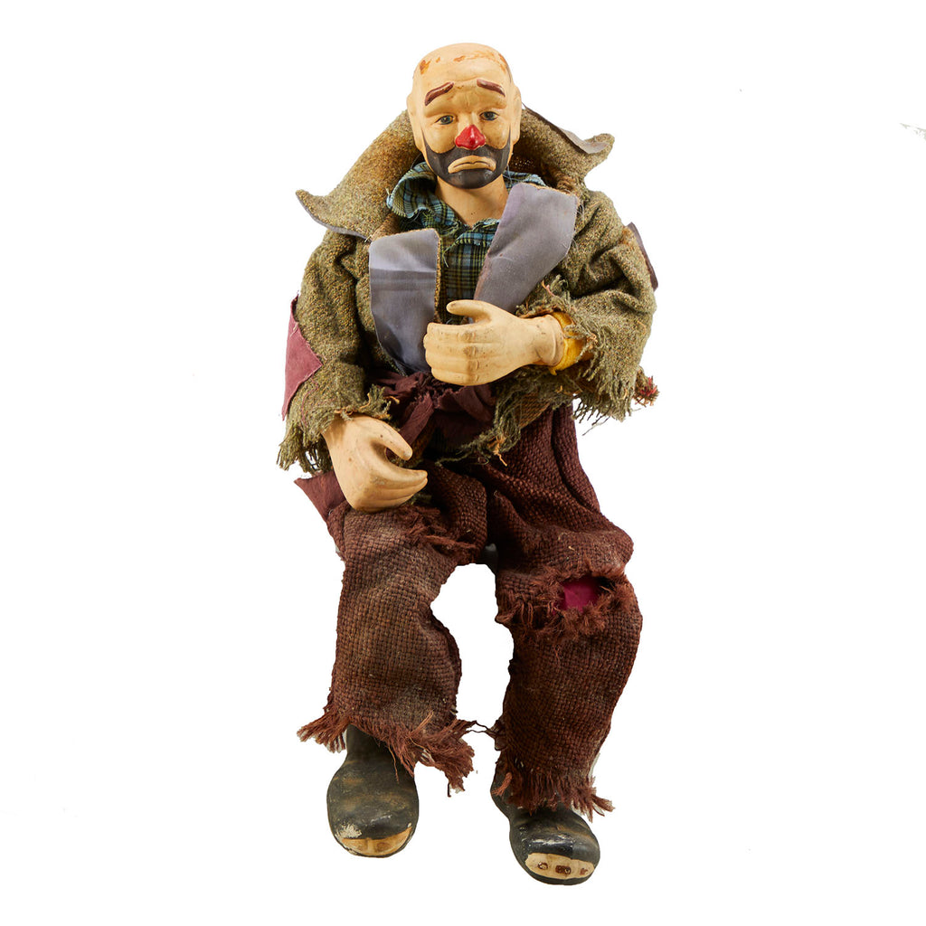 Sad Clown Vintage Sculpture