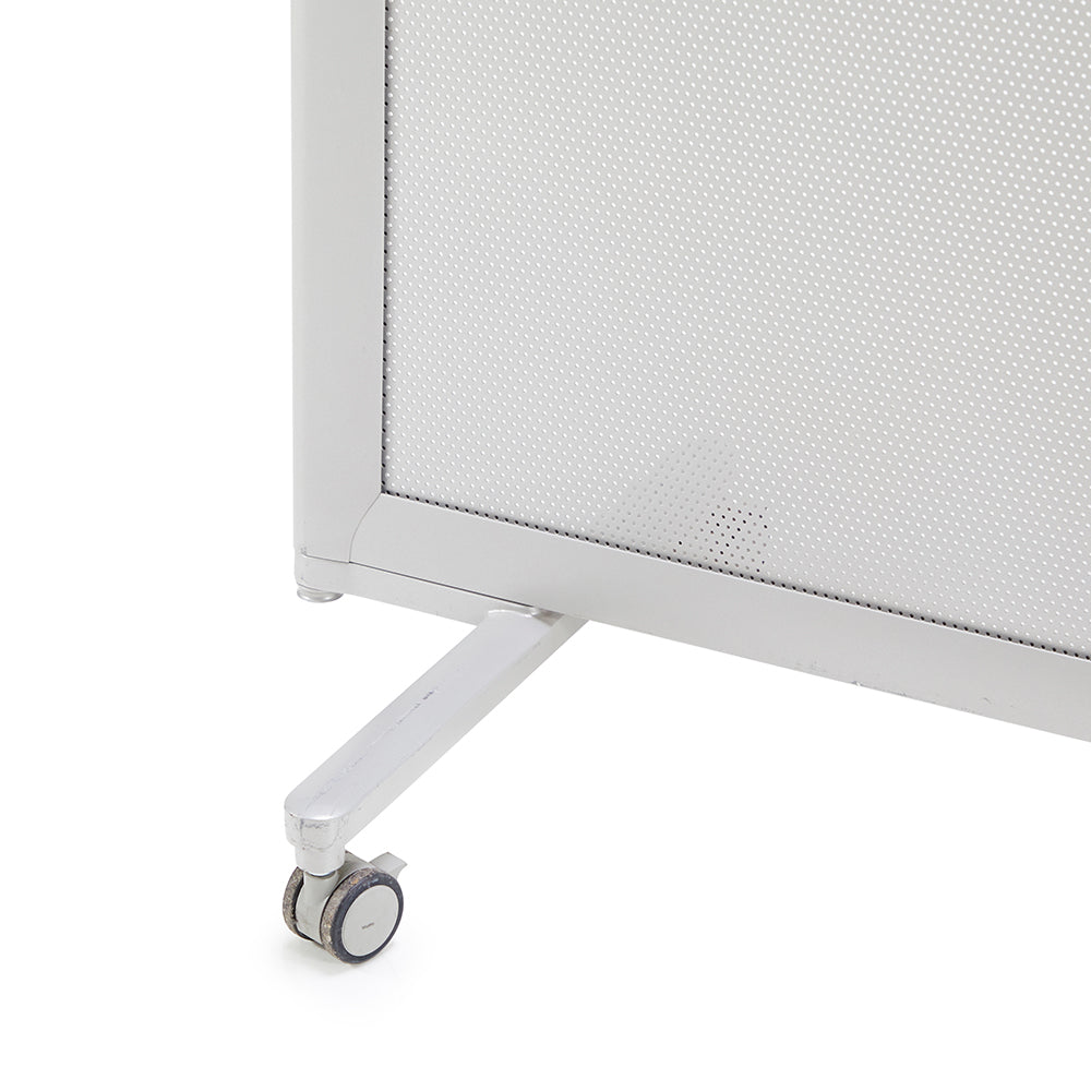 Metal Mesh Rolling Dry-Erase White Board