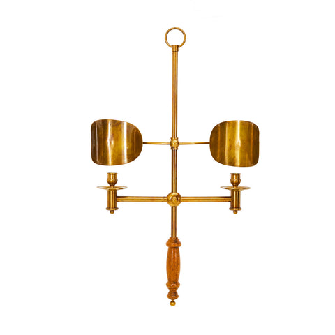 Brass Double Candle Holder