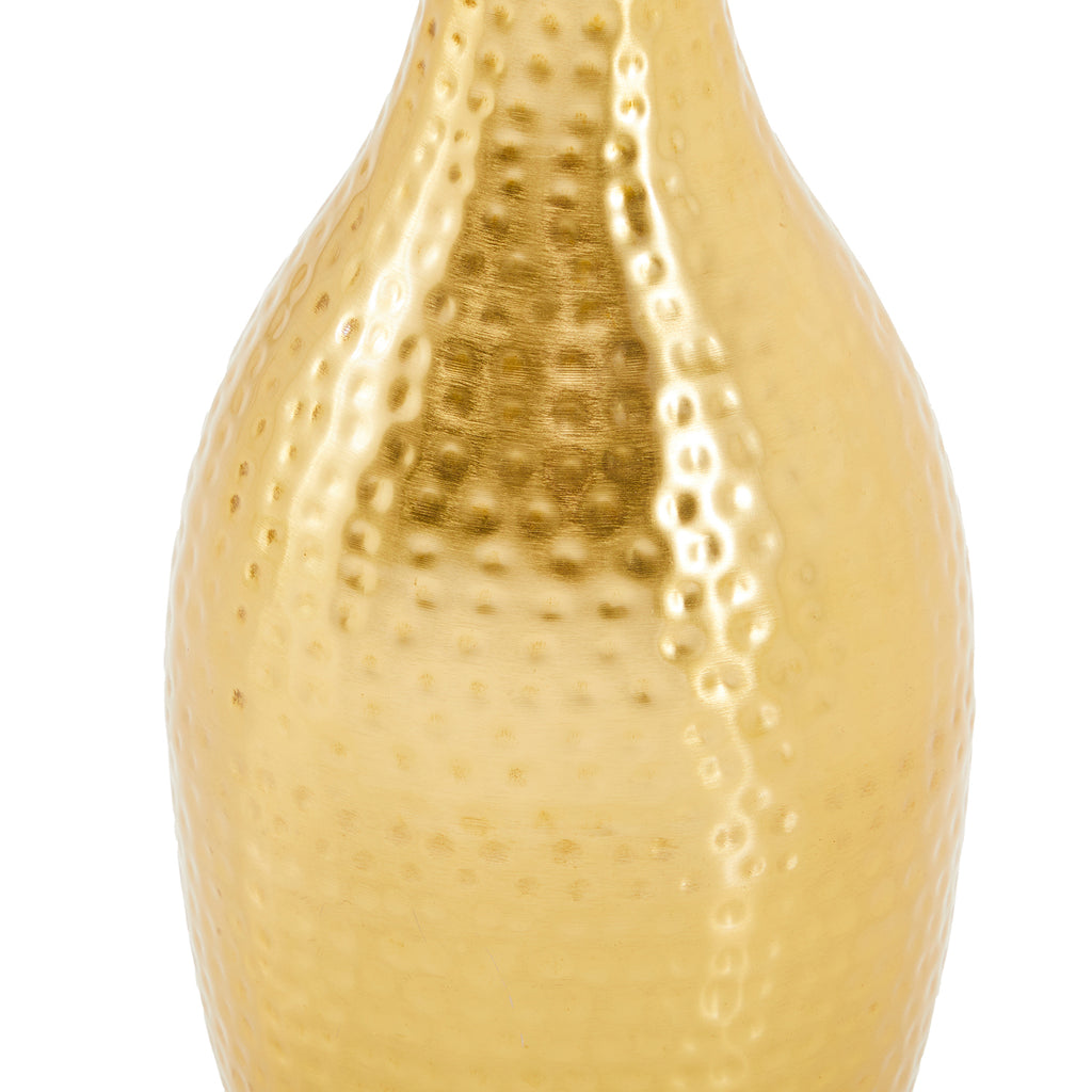 Gold Dimpled Vase (A+D)