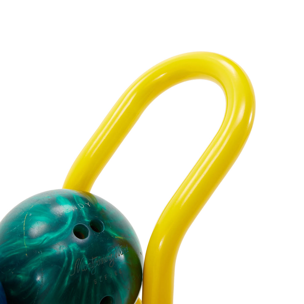 Yellow Bowling Ball Cart