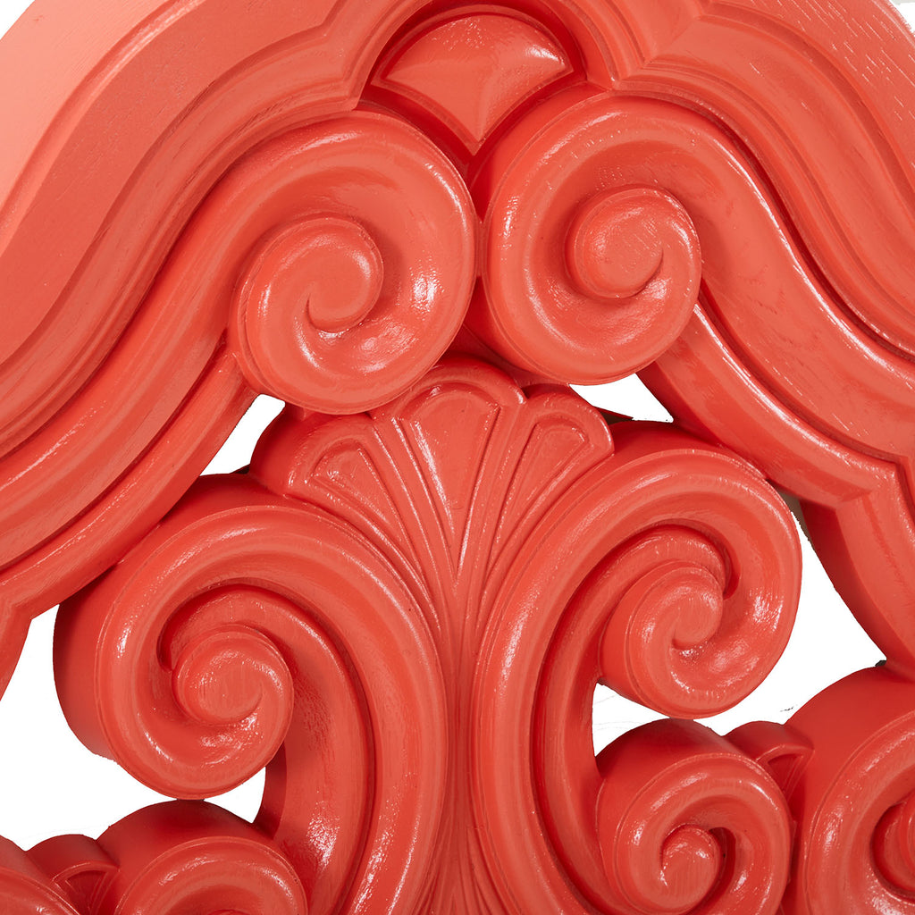 Red Venetian Mirror