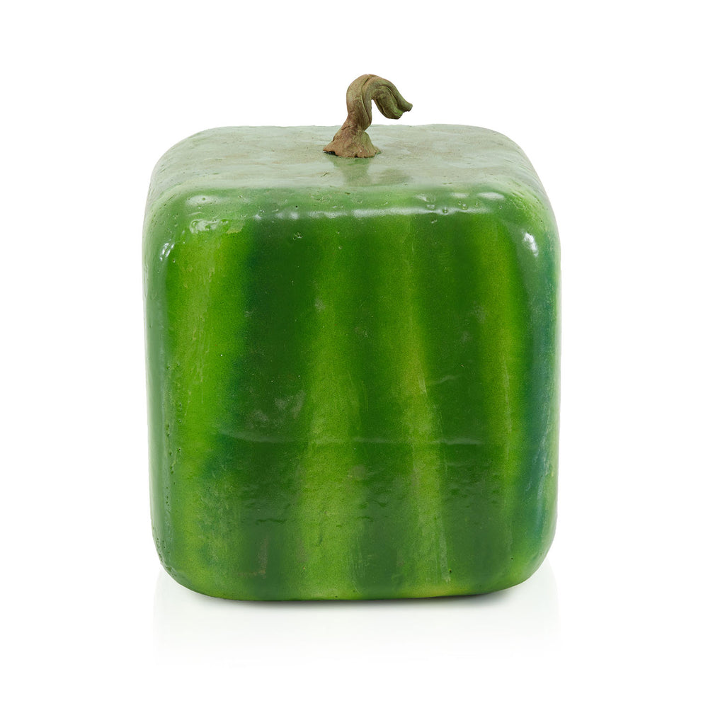 Green Cubic Watermelon Fake Food