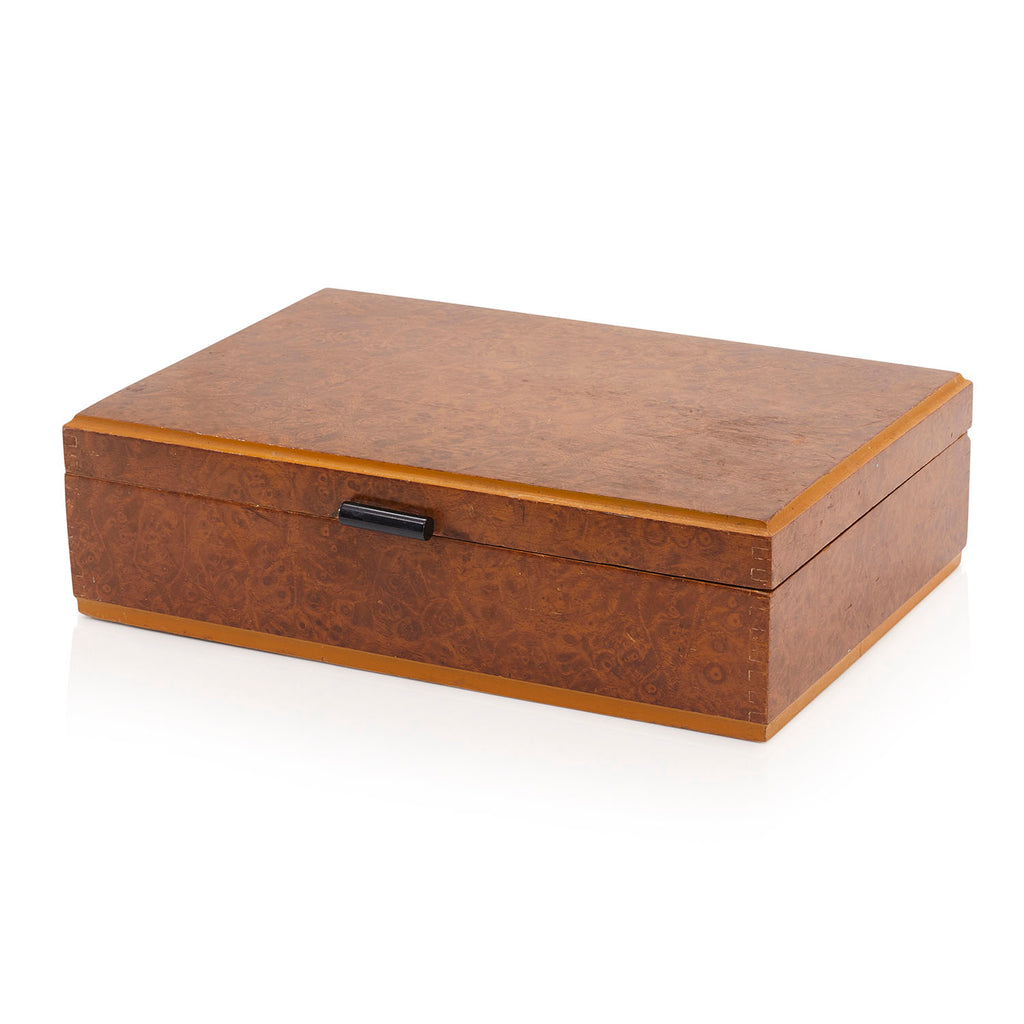 Brown Burl Jewelry Box