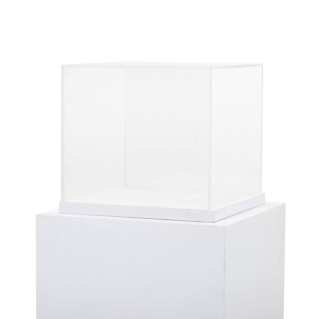 Display Case on White Podium