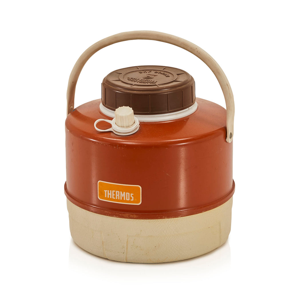 Vintage Red Thermos Brand Canteen
