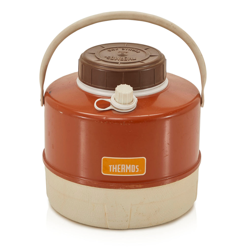Vintage Red Thermos Brand Canteen