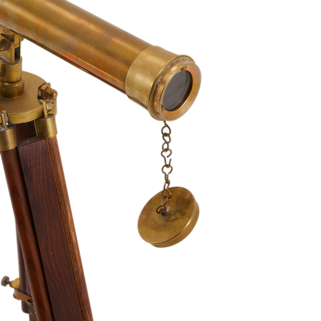 Brass Telescope with Tripod