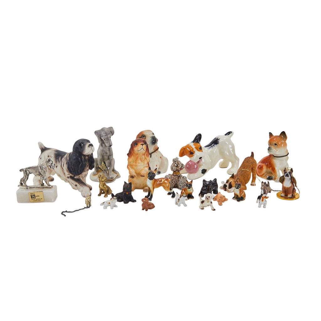 Tiny Ceramic Dogs Collection (A+D)