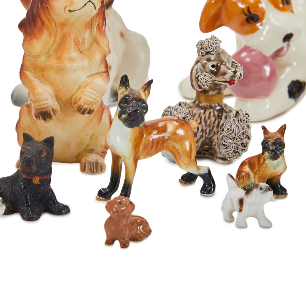 Tiny Ceramic Dogs Collection (A+D)