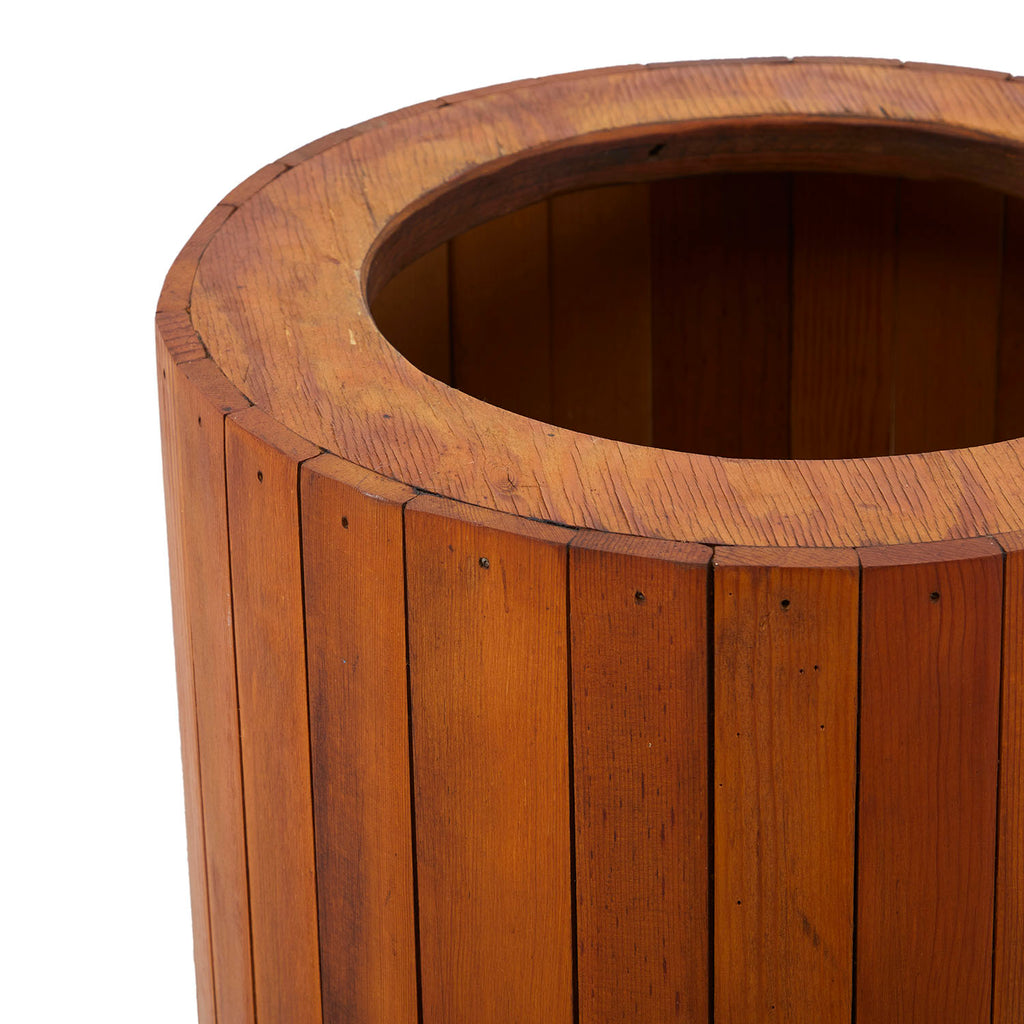 Wood Cylinder Umbrella Holder