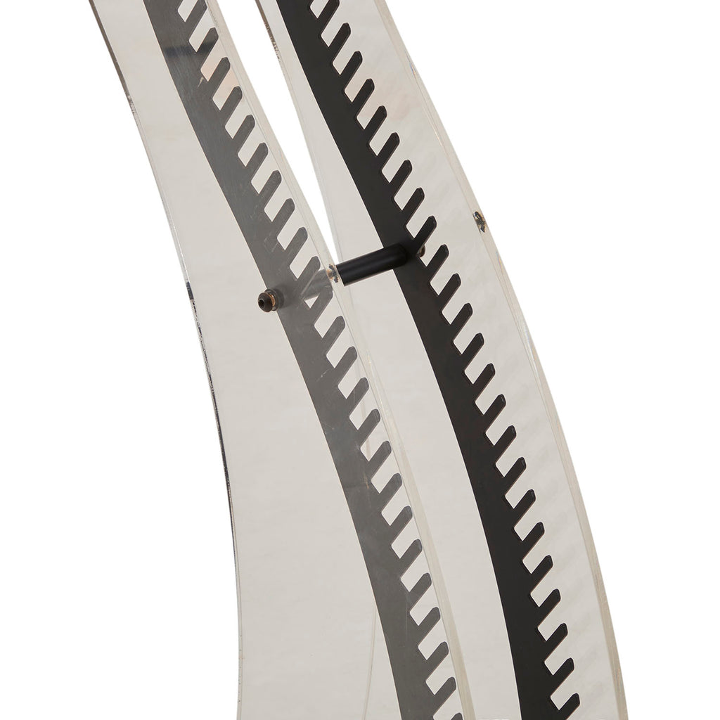 Acrylic Curved CD/DVD Storage Rack