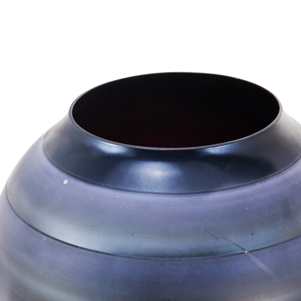Blue Glazed Vase