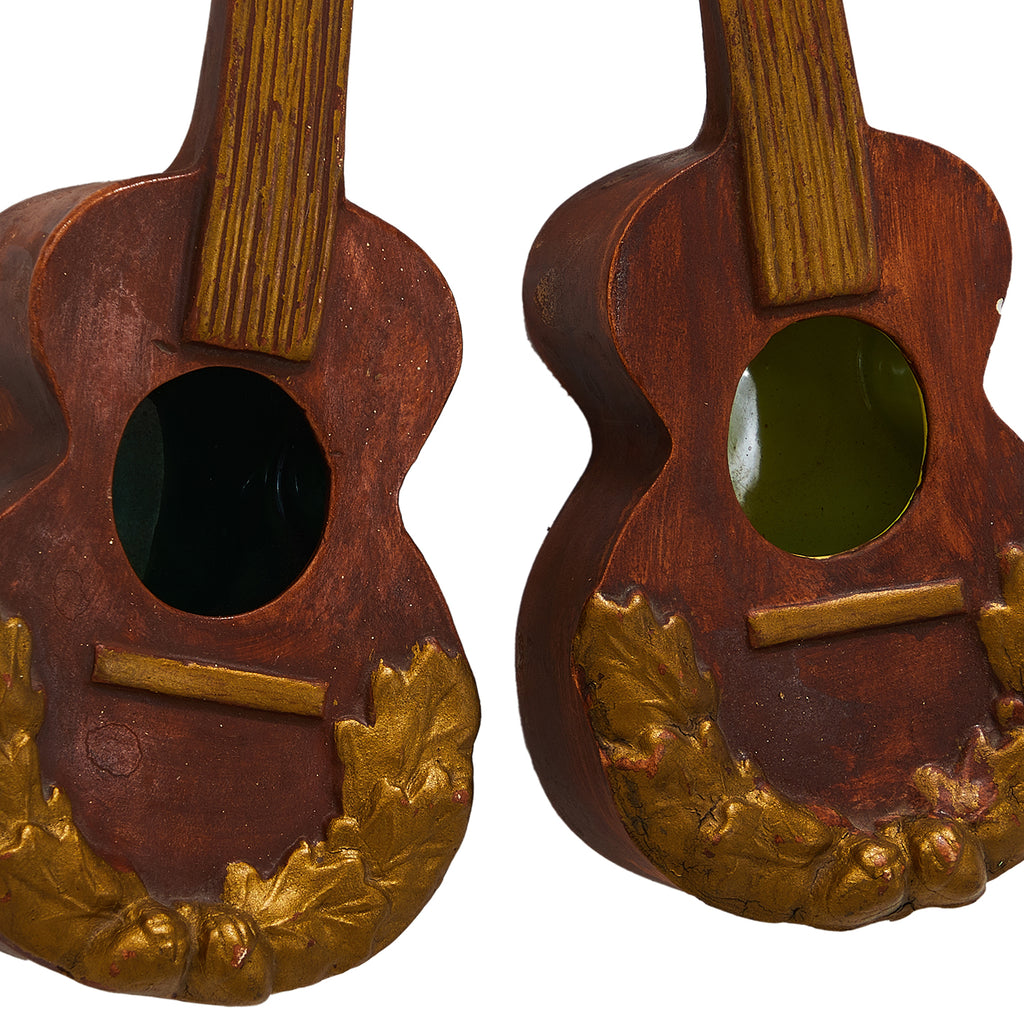 Ukulele Wall Hanging with Green Center