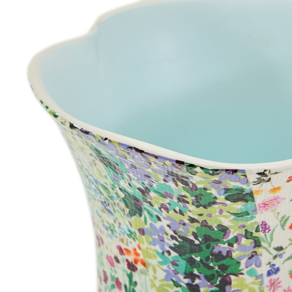 White Floral Patterned Bowl (A+D)