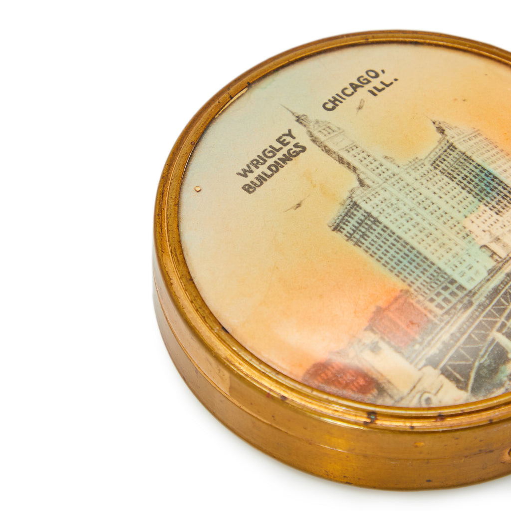 Gold Wrigley Building Small Souvenir (A+D)