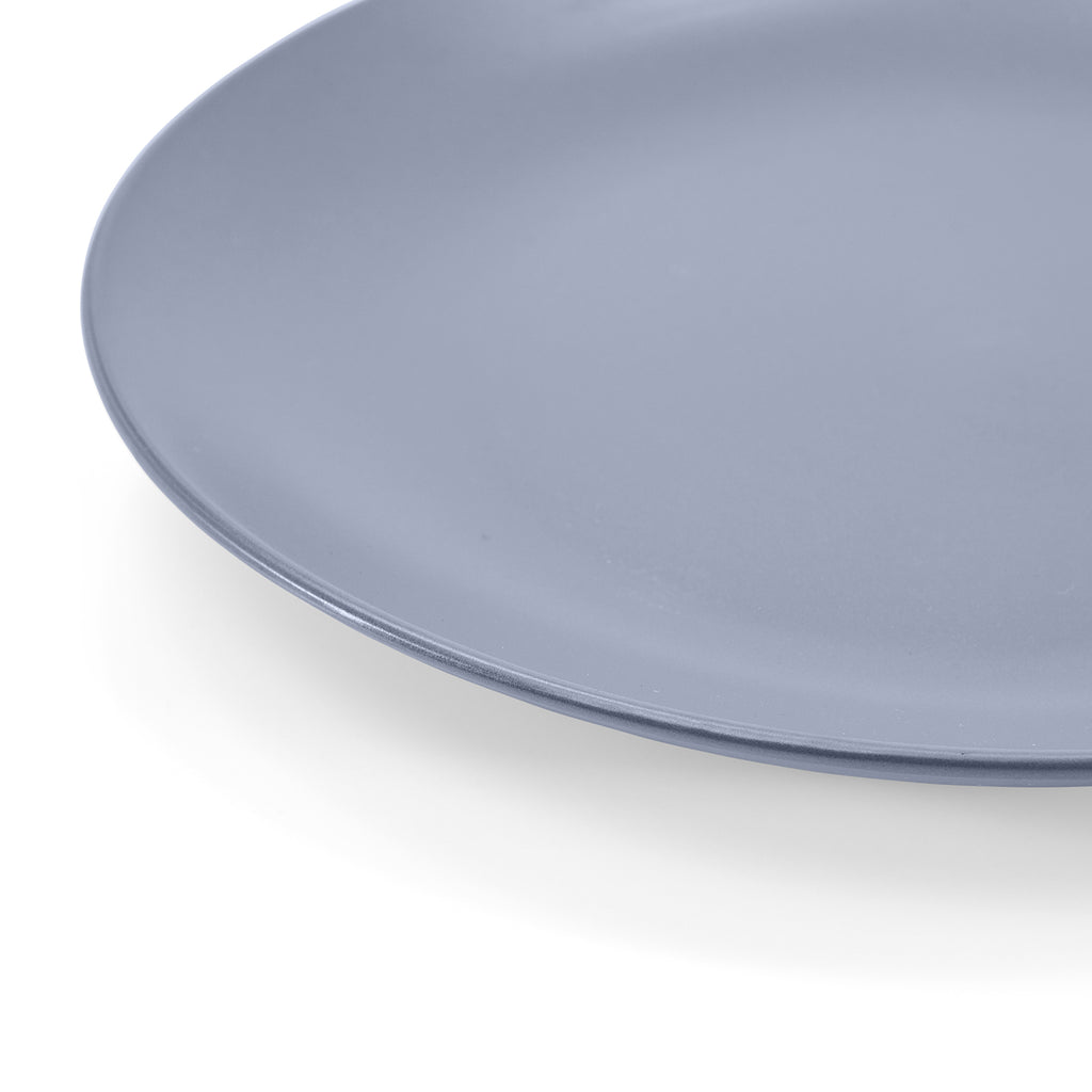 Grey Ceramic Dinner Plate