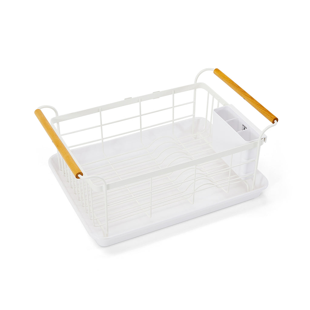 White Modern Dish Drying Rack
