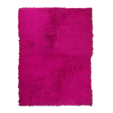 Fuchsia Shag Rug