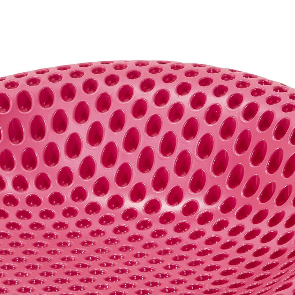 Magenta Golfball Futuristic Lounge Chair