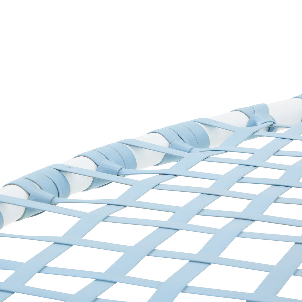 Blue Circular Outdoor Daybed Lay Around