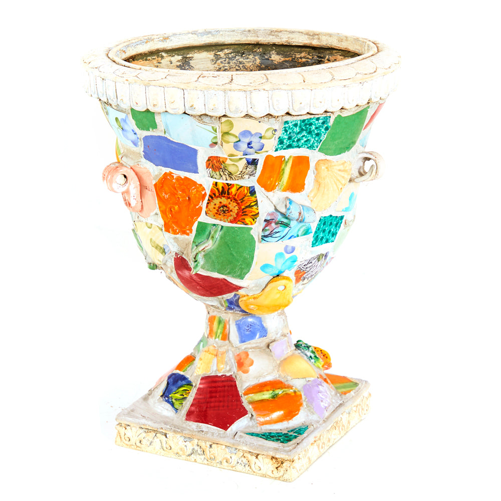 Multicolor Mosaic Planter