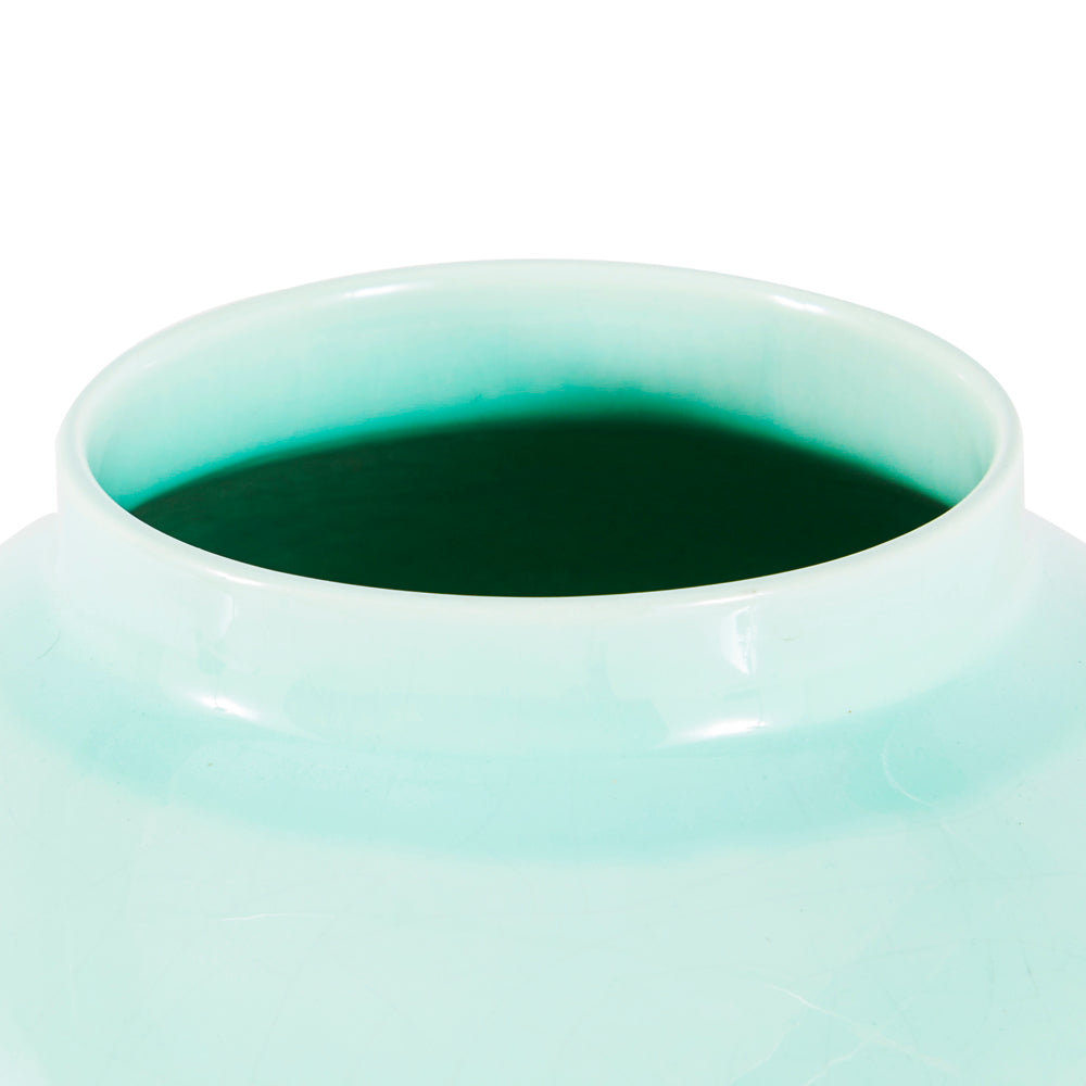 Teal Vase