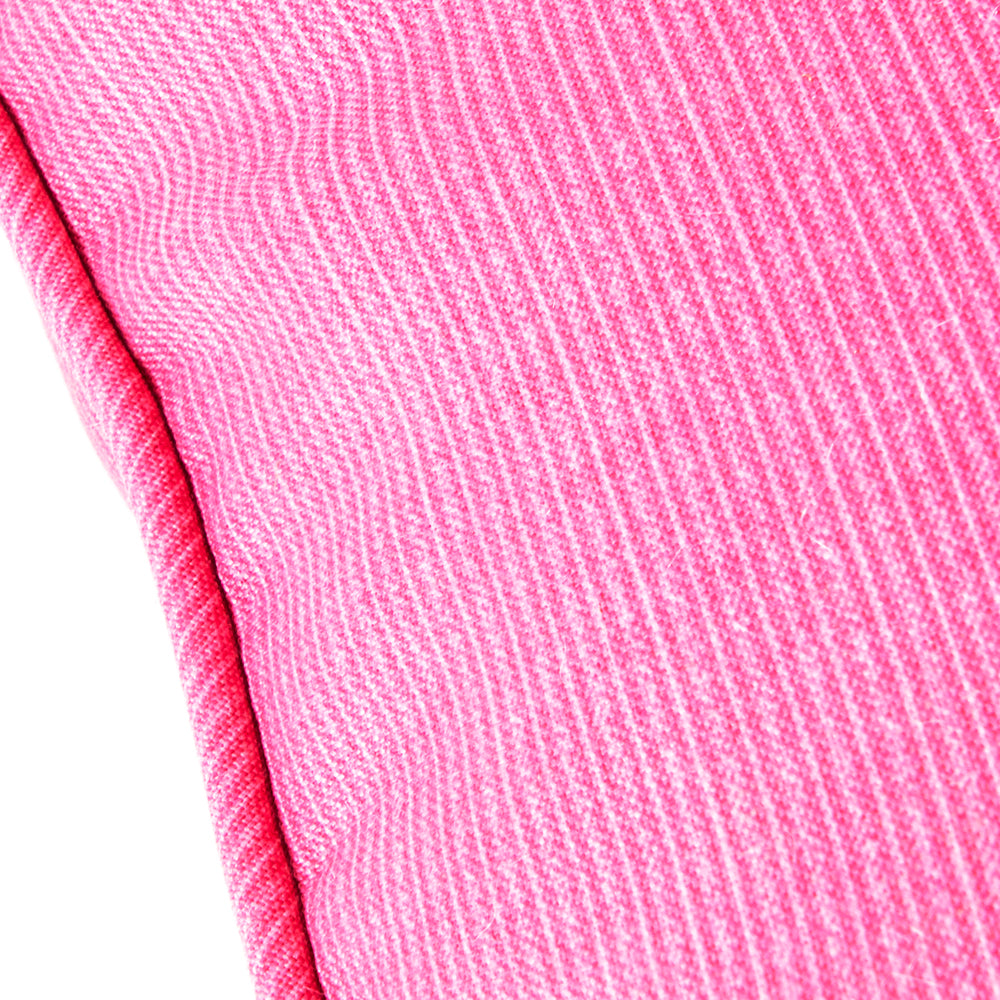 Pink Bubblegum Textured Pillow