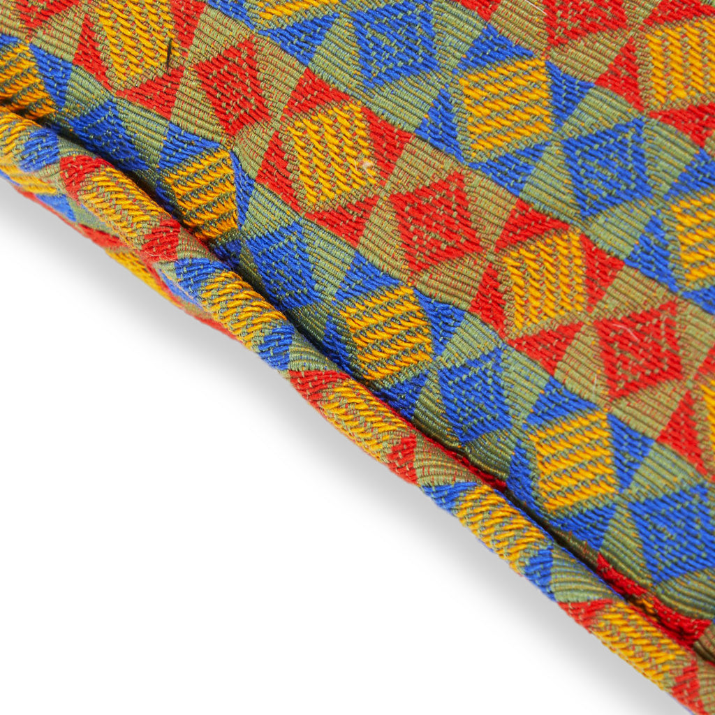 Multicolor Squared Diamond Pillow