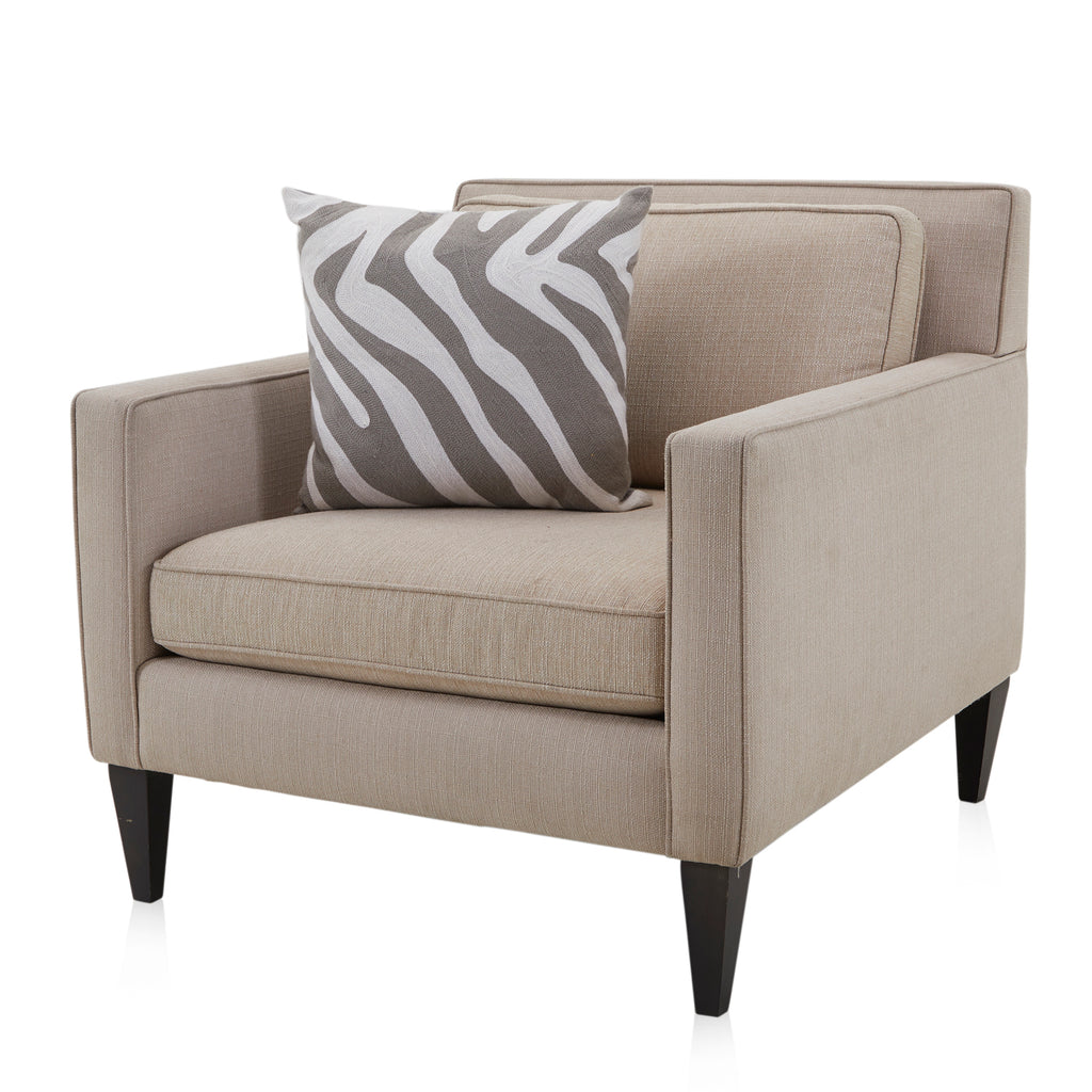 White & Grey Zebra Pillow
