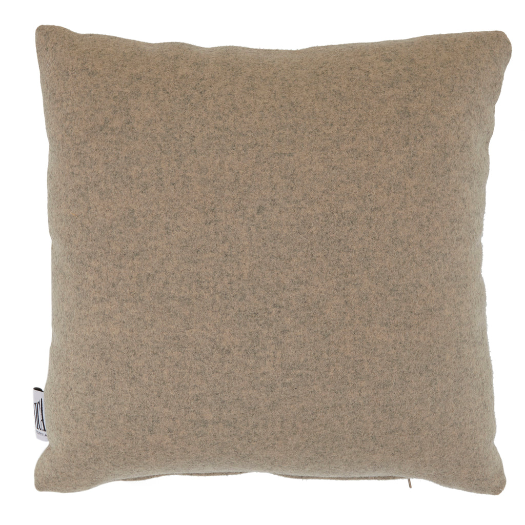Beige Dusty Felt Pillow